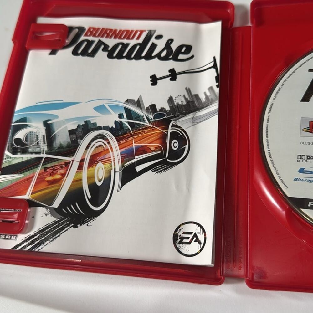 Burnout Paradise Greatest Hits PS3 Sony PlayStation Used - Picture 3 of 4